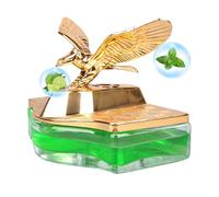 Eagle Car Air Freshener, Scent Diffuser Ornament, Odor Eliminator Accessory, Electroplated Decorative Design, Long Lasting Fragrance, Aromatherapy for Car Interiors