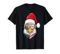 Eagle Christmas USA - Trump Santa Funny Graphic Camiseta