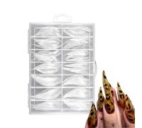 Eagle Claw nailForms Gel Extension Templates Crack Resistant nailGuides for Use | Reinforced Paper Design System, Stable Curve Forming Structure Feature, Easy nailSculpting Function