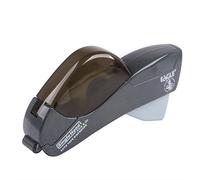 Eagle Dispensador automático de cinta y pistola de cinta. 12 mm y 19 mm. Ideal para pegar regalos, paquetes, álbumes de recortes y sobres (gris)