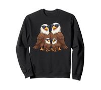 Eagle Family Sunglasses Zoo Animal Birds Lover Eagle Sudadera