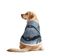 Eagle Flying Over Water - Camisetas para mascotas, ropa para perros grandes y medianos, camisas cómodas para perros, perfectas para el uso diario