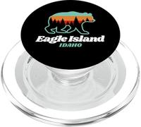 Eagle Island Idaho - Oso de Pesca de Verano PopSockets PopGrip para MagSafe