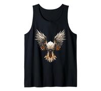 Eagle Patriot USA Animal Lover Hombres Mujeres Niños Motivo Pájaro Camiseta sin Mangas