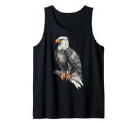 Eagle Patriot USA Animal Lover Hombres Mujeres Niños Motivo Pájaro Camiseta sin Mangas