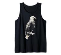 Eagle Patriot USA Animal Lover Hombres Mujeres Niños Motivo Pájaro Camiseta sin Mangas