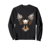 Eagle Patriot USA Animal Lover Hombres Mujeres Niños Motivo Pájaro Sudadera