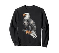 Eagle Patriot USA Animal Lover Hombres Mujeres Niños Motivo Pájaro Sudadera