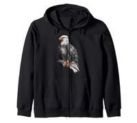 Eagle Patriot USA Animal Lover Hombres Mujeres Niños Motivo Pájaro Sudadera con Capucha