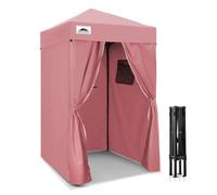 Eagle Peak Flex Ultra Compact 4 x 4 Tienda de toldo de despliegue rápido, Refugio Solar, Cabina privada para cambiarse de Ropa, Piscina portátil y Camping, sesión de Fotos, Rosa
