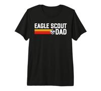 Eagle Scout Dad Scouting Pride Scouts BSA Retro 80's Camiseta Premium