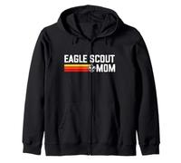 Eagle Scout Mom Scouting Pride Scouts BSA Retro 80's Sudadera con Capucha