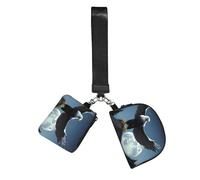 Eagle under the stars - Juego de 2 llaveros de muñeca para mujer, lápiz labial, llaves, gimnasio, viaje diario