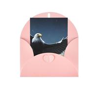 Eagle Under The Stars - Tarjetas de felicitación en blanco, tarjetas de agradecimiento y sobres, 4 x 6 pulgadas, #boda, baby shower, fiesta.