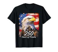 Eagle with 250 Years 1776-2026 Birthday American Camiseta