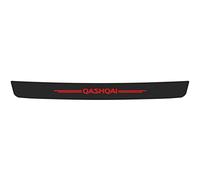 EAGLEG Protector de Parachoques Trasero de Coche para NIS-San Qashqai, Tira Protectora de Umbral de Puerta de Maletero Fibra Carbono Sticker Accesorios,Red