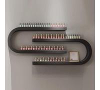 Eagleize Estante montado en la pared para botellas de esmalte de uñas, estante de almacenamiento de perfume de aceite esencial en forma de U, organizador multifuncional para colgar en salón/belleza