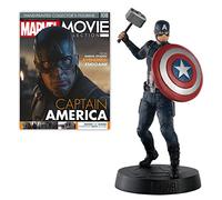 Eaglemoss Collections Estatua CAPITÁN AMÉRICA con Martillo 14CM