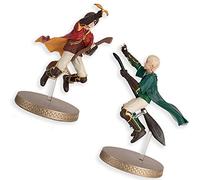 Eaglemoss Collections Wizarding World - Figura de Harry & Draco Quidditch Duo (año 2) - Colección de Figuras del Mundo mágico