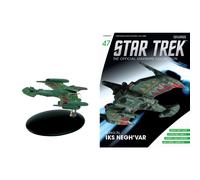 Eaglemoss Diecast Star Trek Klingon IKS Negh'var ST0047 y REVISTA #47