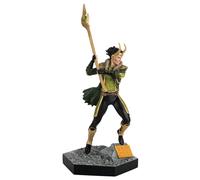 EAGLEMOSS Eaglemoss Figura Loki Pose De Batalla Escala 1:18, MMFUK070