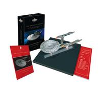 Eaglemoss Limited Star Trek: Strange New Worlds | Enterprise NCC-1701 Juego de barco y libro fundido a presión