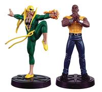 Eaglemoss Marvel Fact Files Collection Doble Edición Heroes For Hire -Iron Fist & Luke Cage