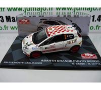 EAGLEMOSS RMIT6H 1/43 IXO Rallye Monte Carlo: Abarth Grande Punto S2000 G.Basso/M.DOTTA
