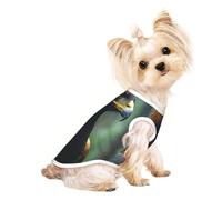 Eagles in the Rainforest - Camisetas para mascotas, ropa suave y transpirable, fácil de poner y quitar, adecuada para mascotas pequeñas