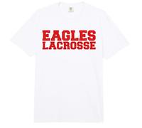 Eagles Lacrosse Simple Comfort Colors Adult Heavyweight T-Shirt