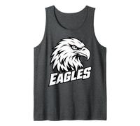 Eagles Mascot Back to School Team Spirit Camiseta sin Mangas