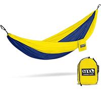 Eagles Nest Outfitters Hamaca con Nido Doble, Unisex Adulto, Hamaca, DH003, Zafiro/Amarillo, n/a