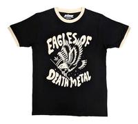 Eagles of Death Metal Eagle Ringer Oficial Camiseta para Hombre (X-Large)