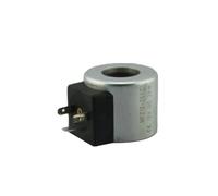 EAHWCXSD Bobina hidráulica de válvula solenoide MFZ12-25YC, Tres enchufes, 24 VCC, Orificio Interior de 23mm, Altura 36,4mm(24V DC)