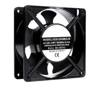 EAHWCXSD Ventilador de refrigeración de CA de 120 mm (12038), 120 x 120 x 38 mm, CA, 110 V, 115 V, 220 V, 230 V(220V 230V Dual Ball)