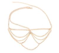 EAJORN Diadema retro para la frente, cadena multicapa, accesorios para el cabello