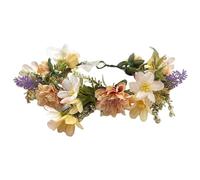 EAJORN Diademas coloridas para el pelo de novia, diademas de flores, tocados de flores para mujer, guirnaldas de flores para cualquier ocasión