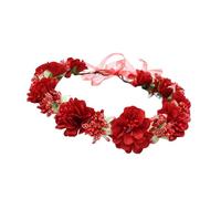 EAJORN Diademas de flores para el pelo para mujer, diadema de novia, guirnaldas de flores, corona para el pelo para cualquier ocasión