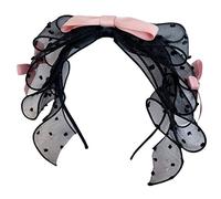 EAJORN Gargantilla para niñas con forma de lazo, horquillas de metal para el pelo para adolescentes, decoración del cabello