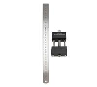 EALRIDV Streichmaß, präzises Anreißwerkzeug aus Aluminiumlegierung mit Stahllineal, handliches Lineal mit fester Skala, for Schreiner, Heimwerker und Möbelmontage