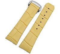 EAMOM Correa de reloj de cuero genuina para Omega Constellation Double Eagle Series Men Women 17 mm de 23 mm Banda de reloj