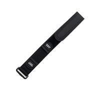 EAMOM Correa de reloj deportiva de nailon resistente al agua de 18mm y 20mm para reloj Luminox, correa de repuesto para reloj Seiko(Black,22mm)