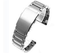 EAMOM Fit Diesel DZ4316 DZ7395 DZ7305 DZ7330 4358 Mira 24 Mm 26 Mm 28 Mm 30 Mm Correa De Acero Inoxidable De Calidad De Calidad Para Hombres Watchband(A-silver,28mm)