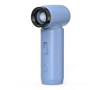 EAmrfvqt Ventilador portátil, Mini Ventilador Portátil, Multicolor, 73,1x45,4x149mm, Material Abs(Light Blue)