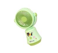 EAmrfvqt Ventilador portátil, Ventilador Portátil con 3 Velocidades Multicolor 16,5x11x7cm