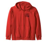 EAN Code - Pala ecológica para jardinería, Color Negro Sudadera con Capucha