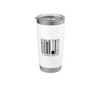Ean Code - Pala ecológica para jardinería, color negro Vaso térmico de acero inoxidable de doble pared