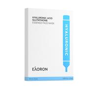 EAORON - Hyaluronic Acid Glutathione Essence Face Mask - 5pcs (New Version of Hyaluronic Acid Collagen Hydrating Face Mask )