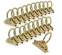 Eapele 20 anclajes de amarre de acero E-Track con junta tórica, carga segura en remolques cerrados/planos, camiones, límite de carga de 1500 libras