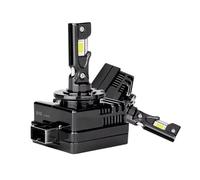 Eapoiuyr 6500K Blanco 12V-24V LED HID Faro D1S D2S D3S D4 SD1R D3R Kit Xenon LED Bombilla Conversión Kit 300W D2R D4R Lámparas Coche 9054 CSP CANbus(300W SUPER_D1R)